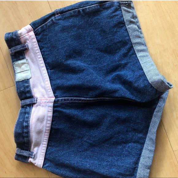 vintage pink accent shorts - Picture 4 of 5